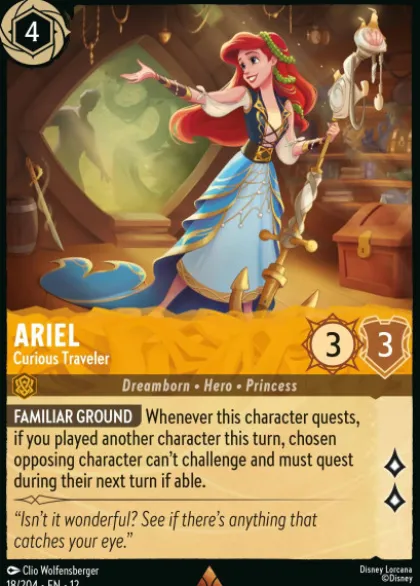 Ariel, Curious Traveler (foil) - Wilds Unknown