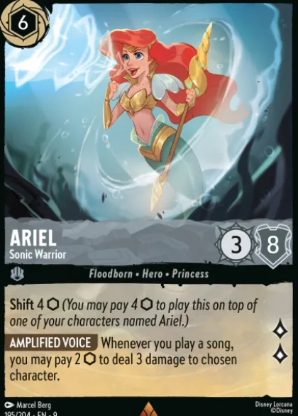 Ariel, Sonic Warrior (foil) - Fabled