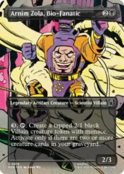 Arnim Zola, Bio-Fanatic (borderless) - Marvel Super Heroes Varianten