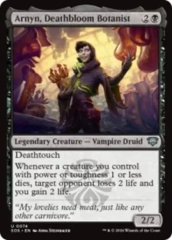 Arnyn, Deathbloom Botanist (foil) - Secrets of Strixhaven