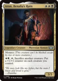 Aron, Benalia's Ruin - Tarkir: Dragonstorm Commander