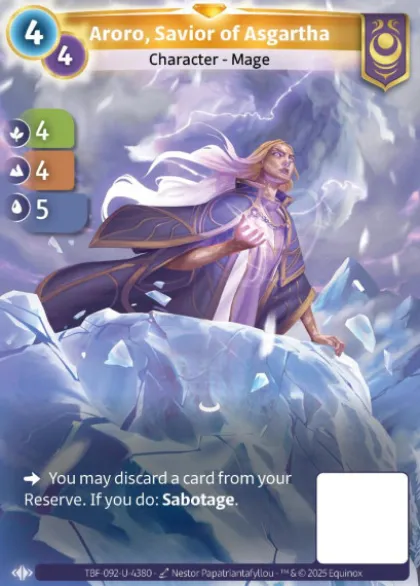 Aroro, Savior of Asgartha (U-4380) - Altered Trial by Frost