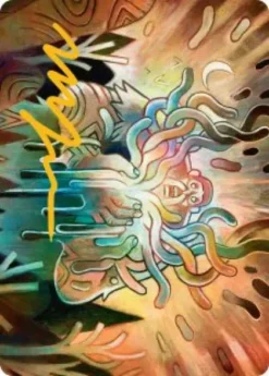 Art Card 40: Aurora Awakener (signed) - Lorwyn Eclipsed Art Series