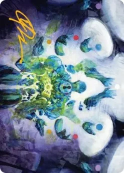 Art Card 24: Avatar of Burgeoning Echoes - Reality Fracture Art Series