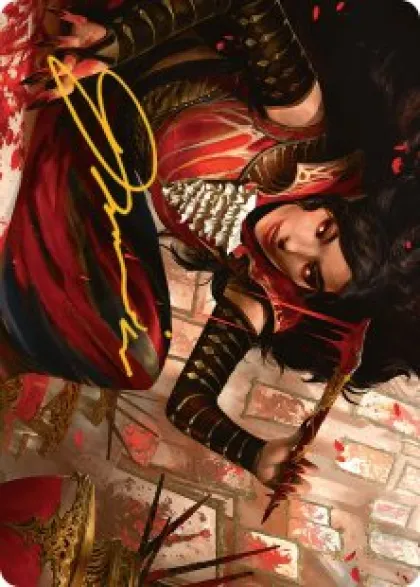 Art Card 22: Blood Artist (signed) - Innistrad Remastered Art Series