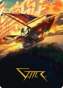 Art Card 47: Boosted Sloop - Aetherdrift Art Series