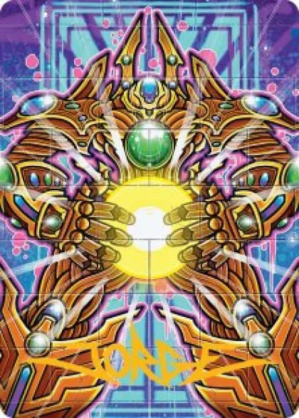Art Card 53: Brightglass Gearhulk - Aetherdrift Art Series