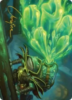 Art Card 15: Burrog Barrage - Secrets of Strixhaven Art Series