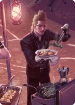Art Card 23: Campsite Cuisine - Final Fantasy Commander