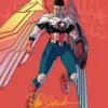 Art Card 22: Captain America, Wings of Freedom - Marvel Super Heroes Art Series