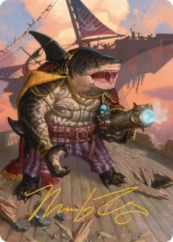 Art Card 04: Captain Howler, Sea Scourge - Aetherdrift Art Series