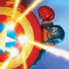 Art Card 41: Captain's Defense (signed) - Marvel Super Heroes Art Series