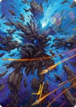 Art Card 44: Celestial Colonnade - Edge of Eternities Art Series