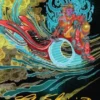 Art Card 44: Cloudspire Skycycle - Aetherdrift Art Series