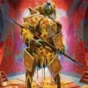 Art Card 50: Commander's Plate - Teenage Mutant Ninja Turtles Art Series