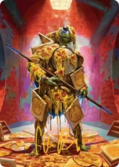 Art Card 50: Commander's Plate - Teenage Mutant Ninja Turtles Art Series