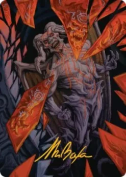 Art Card 37: Curse-Marred Demon - Reality Fracture Art Series