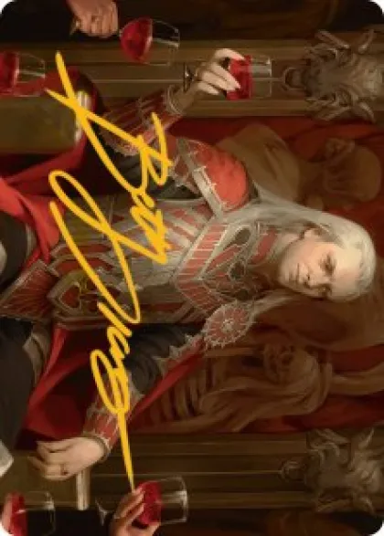 Art Card 24: Edgar Markov (signed) - Innistrad Remastered Art Series