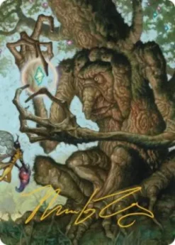Art Card 51: Faeburrow Elder (signed) - Lorwyn Eclipsed Art Series