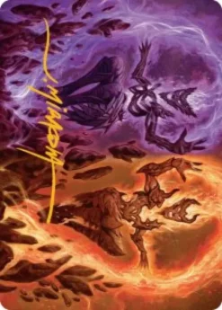 Art Card 52: Fire Covenant - Lorwyn Eclipsed Art Series