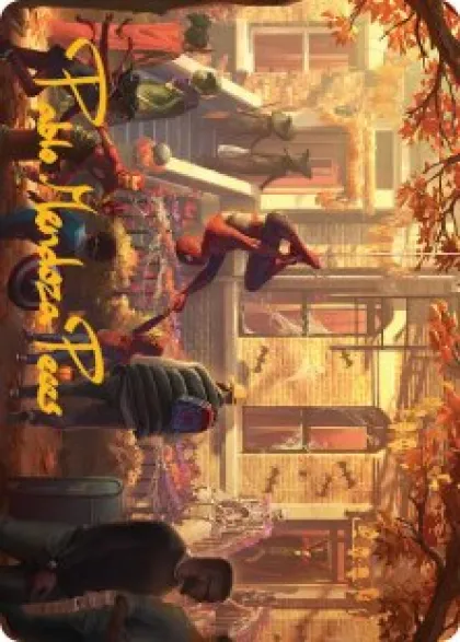 Art Card 02: Friendly Neighborhood (signed) - Marvel's Spider-Man Art Series