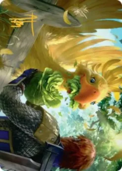 Art Card 10: Gysahl Greens - Final Fantasy Art Series