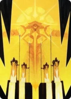 Art Card 04: Hardlight Containment (signed) - Edge of Eternities Art Series