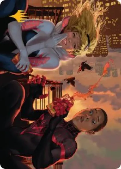 Art Card 14: Heroes' Hangout - Marvel's Spider-Man Art Series