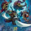 Art Card 41: Heroes in a Half Shell - Teenage Mutant Ninja Turtles Art Series