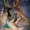 Art Card 53: Jaws of Defeat - Tarkir: Dragonstorm Art Series