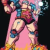 Art Card 34: Krang, the All-Powerful (signed) - Teenage Mutant Ninja Turtles Art Series