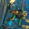 Art Card 49: Michelangelo, On the Scene - Teenage Mutant Ninja Turtles Art Series