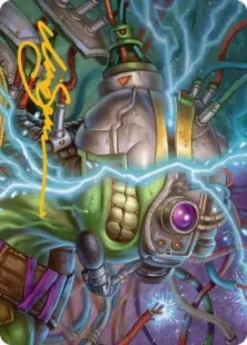 Art Card 05: Mind Transfer Protocol (signed) - Teenage Mutant Ninja Turtles Art Series