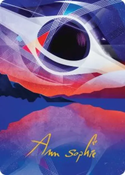 Art Card 51: Mirrorpool (signed) - Edge of Eternities Art Series