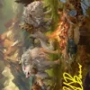 Art Card 54: Mount Gundabad Mobilizes (signed) - The Hobbit Art Series