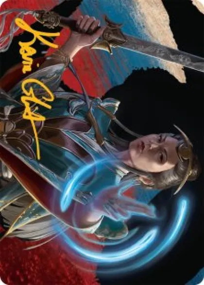 Art Card 44: Narset, Jeskai Waymaster - Tarkir: Dragonstorm Art Series