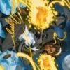 Art Card 34: Photon, Mighty Marvel (signed) - Marvel Super Heroes Art Series