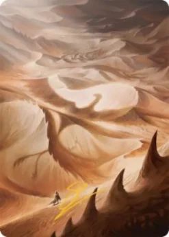Art Card 30: Plains (signed) - Tarkir: Dragonstorm Art Series