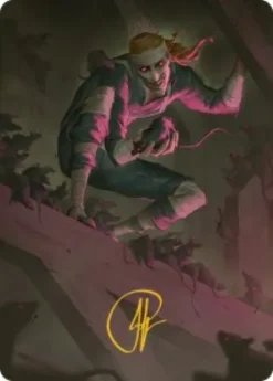 Art Card 53: Rat King, the Chaosbringer (signed) - Teenage Mutant Ninja Turtles Art Series