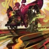 Art Card 49: Rocketeer Boostbuggy (signed) - Aetherdrift Art Series