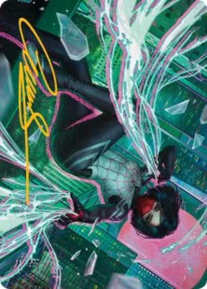 Art Card 29: Silk, Web Weaver - Marvel's Spider-Man Art Series