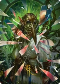 Art Card 38: Simulacrum Shaper (signed) - Reality Fracture Art Series