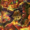 Art Card 10: Slash, Reptile Rampager (signed) - Teenage Mutant Ninja Turtles Art Series