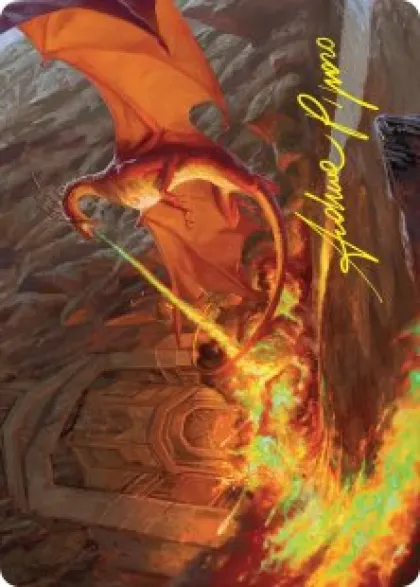 Art Card 18: Smaug's Fury - The Hobbit Art Series