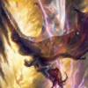 Art Card 17: Stormscale Scion (signed) - Tarkir: Dragonstorm Art Series