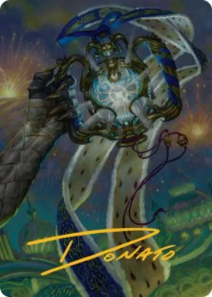 Art Card 29: The Aetherspark (signed) - Aetherdrift Art Series