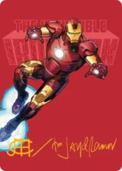 Art Card 29: The Invincible Iron Man - Marvel Super Heroes Art Series