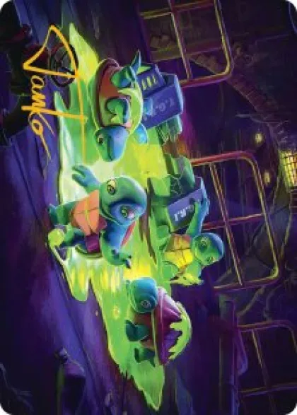 Art Card 18: The Ooze - Teenage Mutant Ninja Turtles Art Series