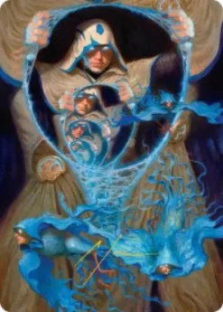 Art Card 47: The Theorist, Jace Beleren - Reality Fracture Art Series