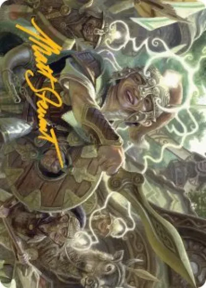 Art Card 26: Thoughtweft Lieutenant - Lorwyn Eclipsed Art Series